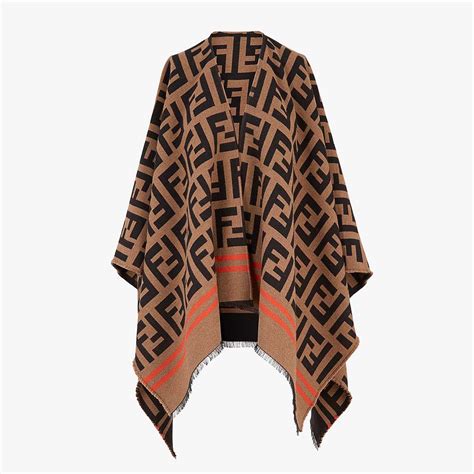 fendi womens scarf|Fendi poncho women's.